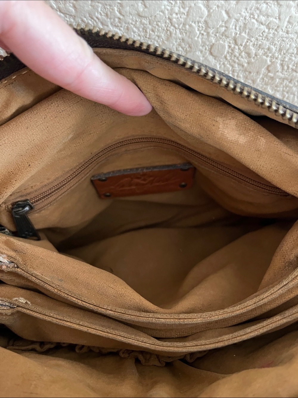 Patricia Nash leather floral bag - Picture 11 of 13